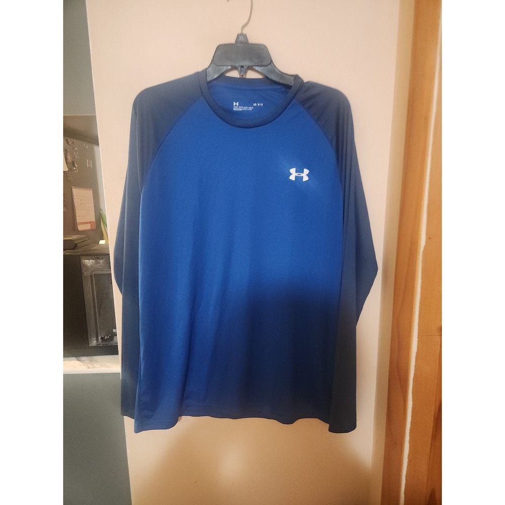 Under armour Long Sleeve Mens Size Large Loose Fit Blue nwt